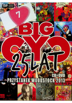 Big Cyc 25 lat Przystanek Woodstock 2013  DVD i CD Nowa