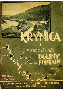 Krynica i uzdrowiska Doliny Popradu 1948 r.