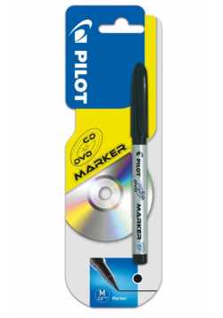 Marker CD/DVD czarny PILOT