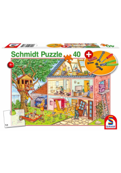 Puzzle 40 Remont domu + narzędzia G3