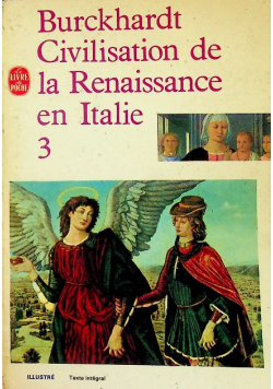 Burckhardt civilisation de la renaissance en italie