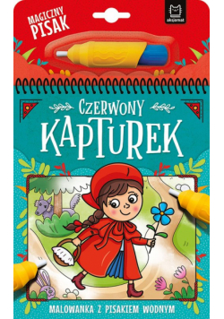 Czerwony Kapturek Malowanka z pisakiem wodnym