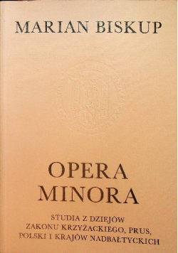 Opera minora