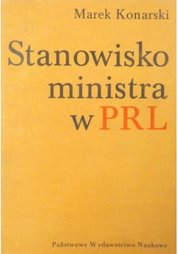 Stanowisko ministra w PRL