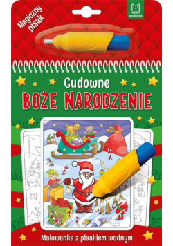Cudowne Boże Narodzenie. Malowanka z pisakiem w.2