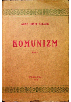 Komunizm 1926 r