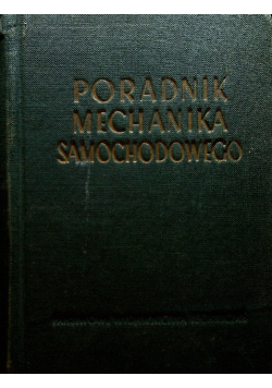 Poradnik mechanika samochodowego