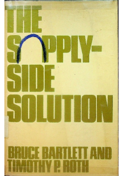 The supply side solution