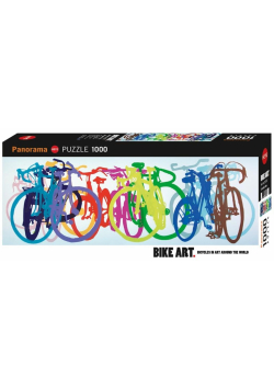 Puzzle 1000 Bike Art. Kolorowe rowery