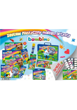 Zestaw plastyczny małego artysty BAMBINO