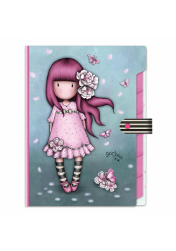 Teczka A4 z Przegródkami - Gorjuss Sparkle & Bloom