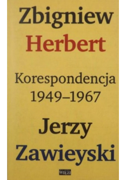 Herbert Zawieyski Korespondencja 1949 - 1967