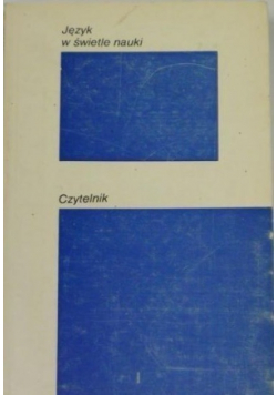 Język w świetle nauki