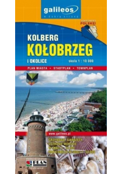 Plan miasta - Kołobrzeg i okolice 1: 10 000