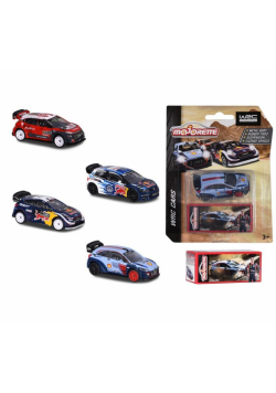 Majorette WRC 4 rodzaje