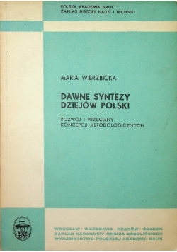 Dawne syntezy dziejów Polski