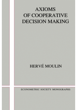Axioms of Cooperative Decision Making