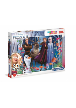 Puzzle 104 3D Frozen 2