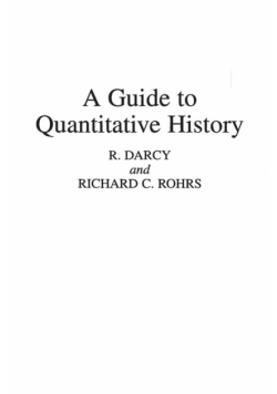 A Guide to Quantitative History