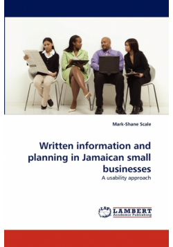 Written Information and Planning in Jamaican Small Businesses