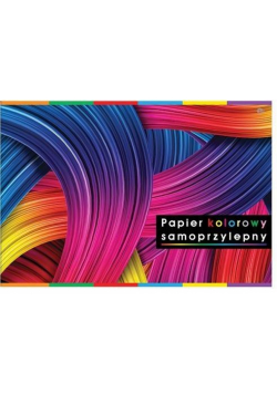 Zeszyt papierów kolor samoprzylep. B5/8K (10szt)