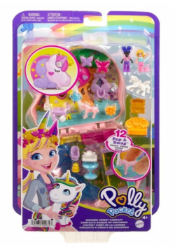 Polly Pocket. Unicorn Forest Compact HCG20