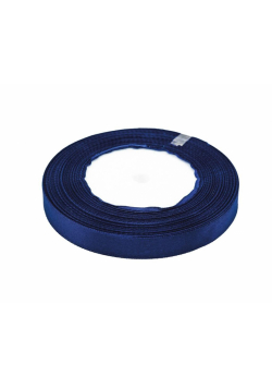 Wstążka satynowa granatowa 12mmx32m