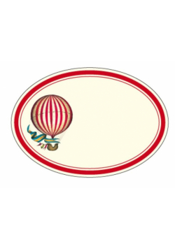 Naklejki dekoracyjne ETK 227 Balon 6szt ROSSI