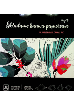 Składana kanwa papierowa