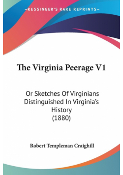 The Virginia Peerage V1