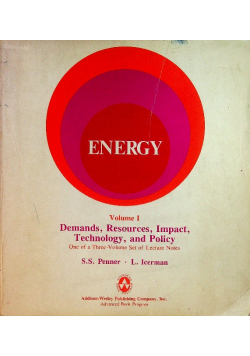 Energy demands resources impact technology and Policy