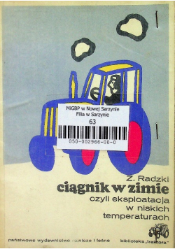 Ciągnik w zimie czyli eksploatacja w niskich temperaturach