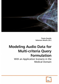 Modeling Audio Data for Multi-criteria Query Formulation