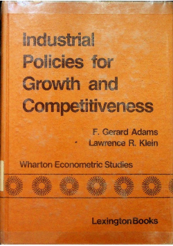 Industrial policies for growth and competitiveness