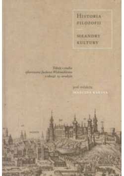Historia filozofii Meandry kultury