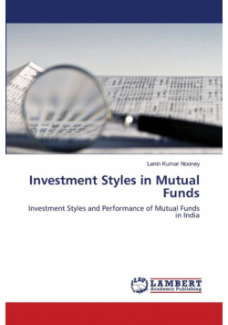 Investment Styles in Mutual Funds