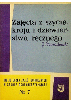 Zajęcia z szycia kroju i dziewiarstwa ręcznego