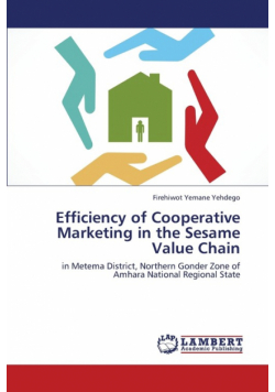 Efficiency of Cooperative Marketing in the Sesame Value Chain
