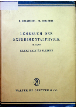 Lehrbuch der Experimentalphysik II