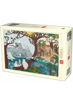 Puzzle 1000 Natura - Lato i zima