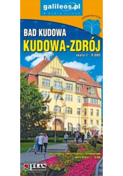 Plan miasta - Kudowa-Zdrój 1:9 000 PL/DE
