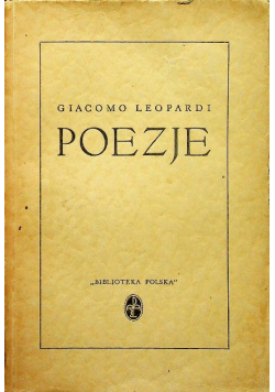 Poezje 1938 r.