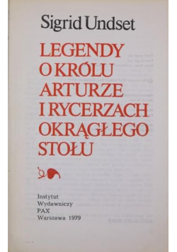 Legendy o Królu Arturze i rycerzach Okrągłego Stołu