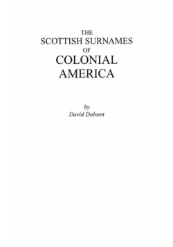 Scottish Surnames of Colonial America