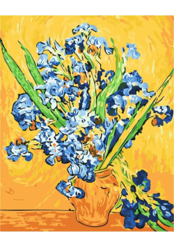 Malowanie po numerach - Irises Van Gogh 40x50cm