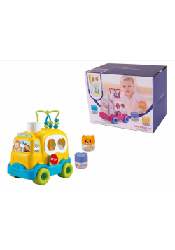 Autobus sorter z klockami