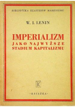 Imperializm jako najwyższe stadium kapitalizmu 1948 r.