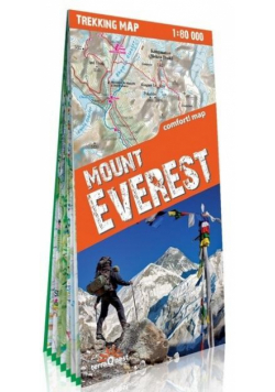Trekking map Mount Everest 1:80 000 mapa laminow.