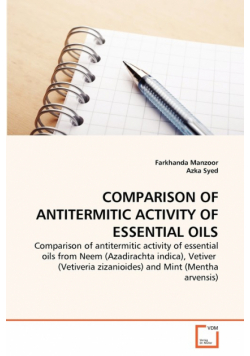 Comparison Of Antitermitic Activity Of Essential Oils