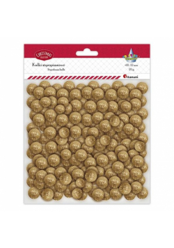 Kulki styropianowe mix złote 20g